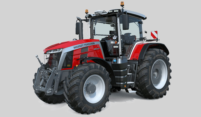 Massey Ferguson Trecker / Traktor Edelstahlauspuff